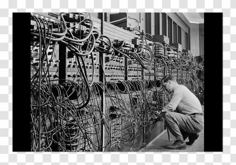 ENIAC Colossus Computer History Of Computing Електронна обчислювальна машина Transparent PNG
