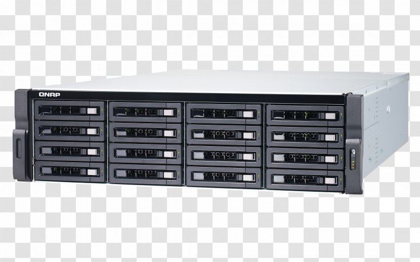 Network Storage Systems QNAP TS-1673U-RP TS-1673U-RP-8G TS-1673U-RP-16G 16 Bay Rackmount Diskless NAS Data TS-1673U Server - Central Processing Unit - SATA 6Gb/sRack & Riddle Transparent PNG
