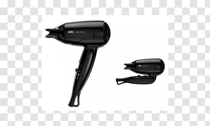 Braun 1 HD 130 Satin Hair Style & Go Dryer Hd 785 Dryers Haartrockner 580 Care - Hairstyle Transparent PNG