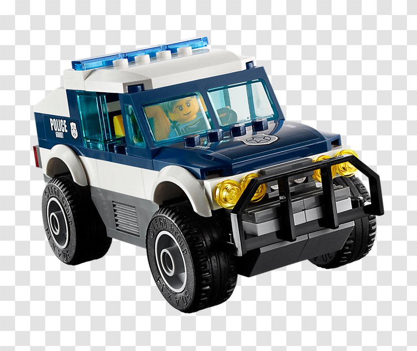 Police LEGO 60007 City High Speed Chase Lego Car Transparent PNG