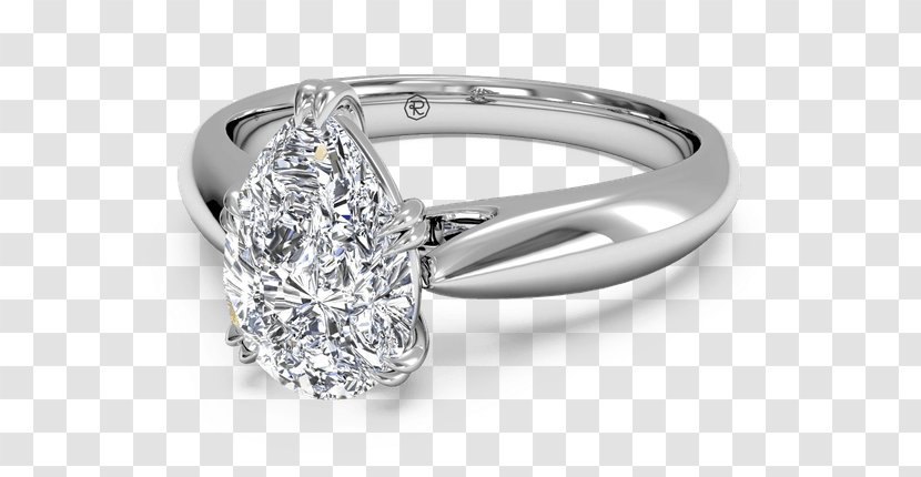 Diamond Engagement Ring Wedding - Ritani - Tulip Shadow Transparent PNG