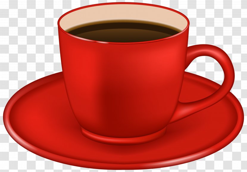 Single-origin Coffee Espresso Tea Cafe - Red Cup Clipart Image Transparent PNG