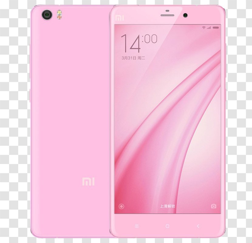 Smartphone Xiaomi Mi4 Samsung Galaxy Note Redmi 3 Mi Pro - Mobile Phone Case - Pink Transparent PNG