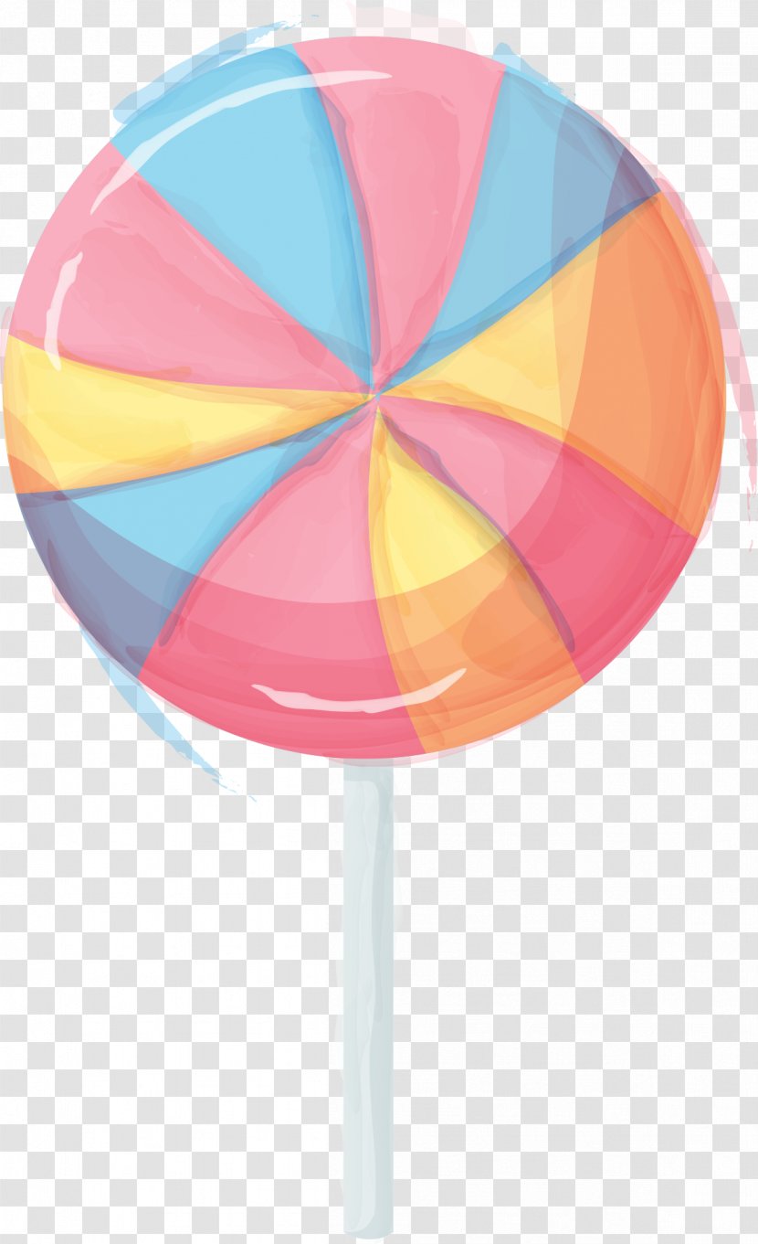 Candy Lollipop - Confectionery - Vector Hand-painted Transparent PNG