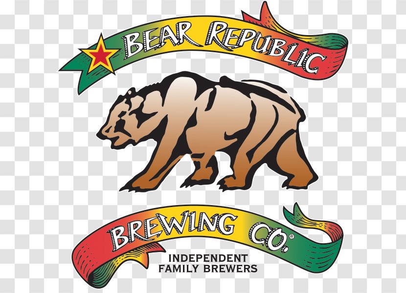 Beer Bear Republic Brewing Co. India Pale Ale Company - Healdsburg - October Fest Transparent PNG
