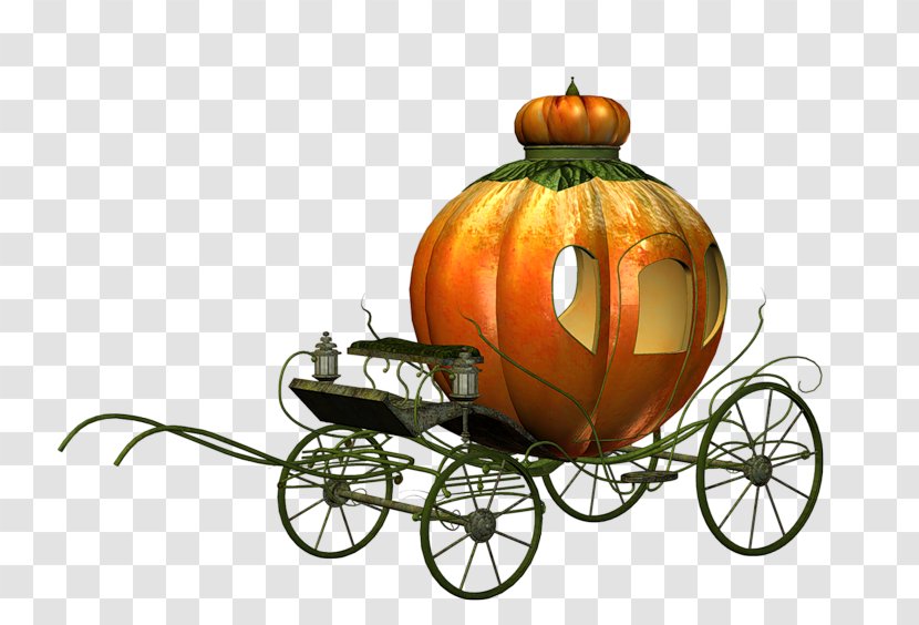 Pumpkin Carrosse Carriage Image - Cinderella Transparent PNG