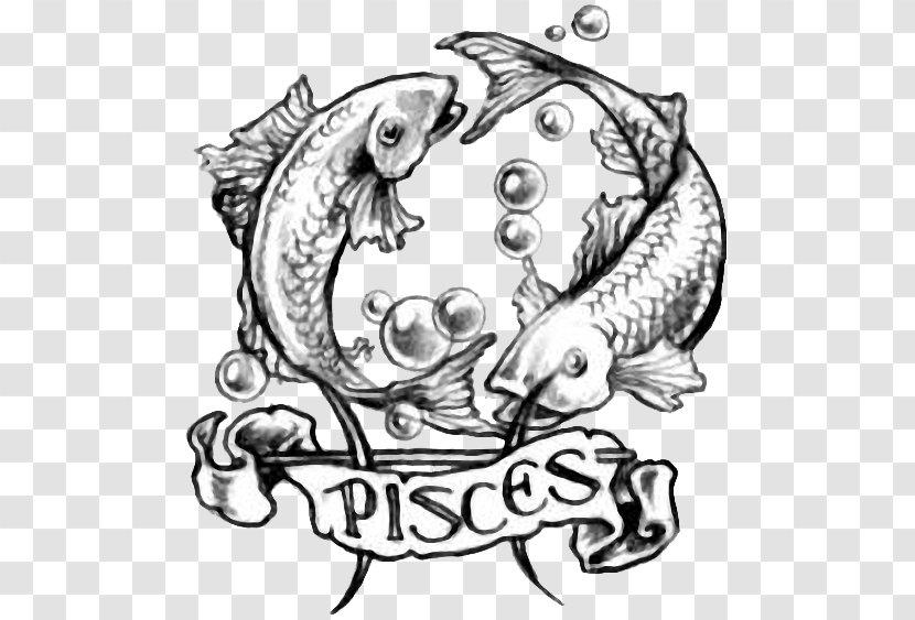 Pisces Astrological Sign Zodiac Astrology Symbol - Head Transparent PNG