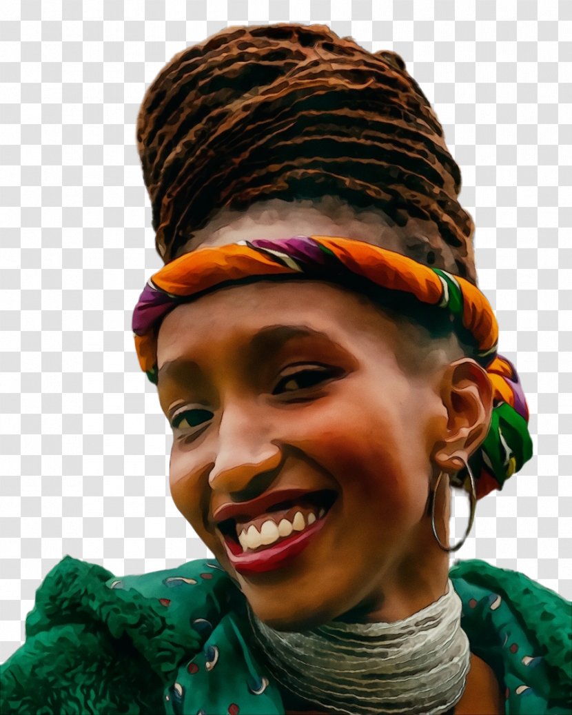 Dreadlocks Afro - Smile - Hair Transparent PNG