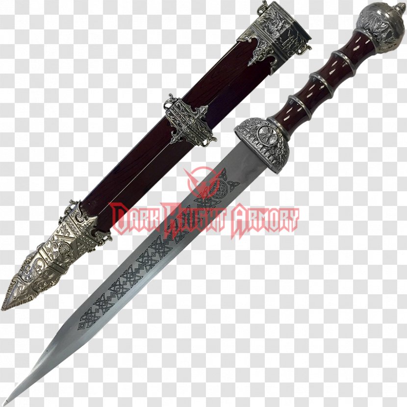 Ancient Rome Gladius Sword Centurion Spatha - Roman Army Transparent PNG