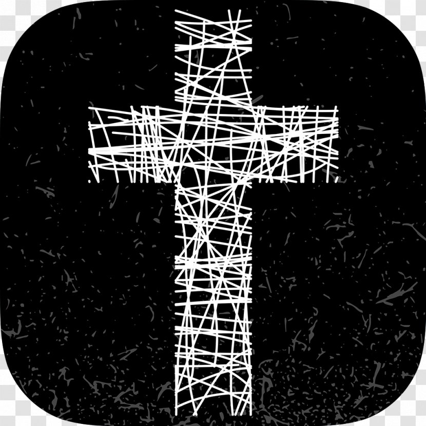 Christian Cross Royalty-free Clip Art - Monochrome Transparent PNG