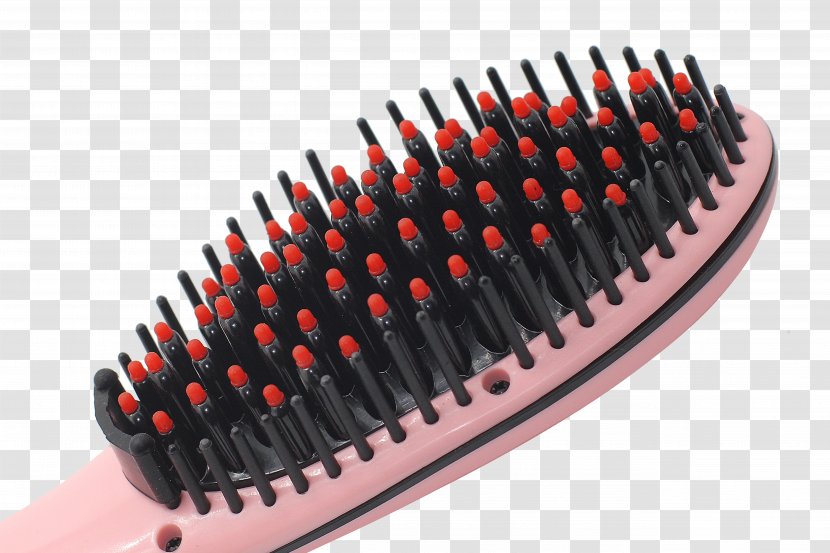 Hair Iron Comb Straightening Brush - Hardware Transparent PNG
