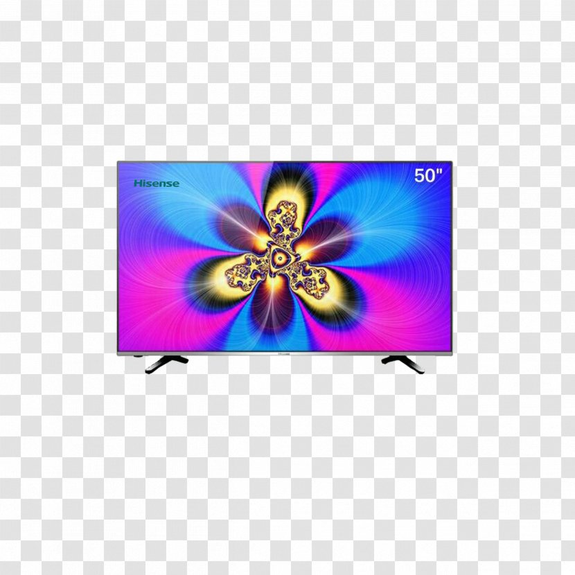 Hisense 4K Resolution Liquid-crystal Display Smart TV Flat Panel - Lcd Television Transparent PNG