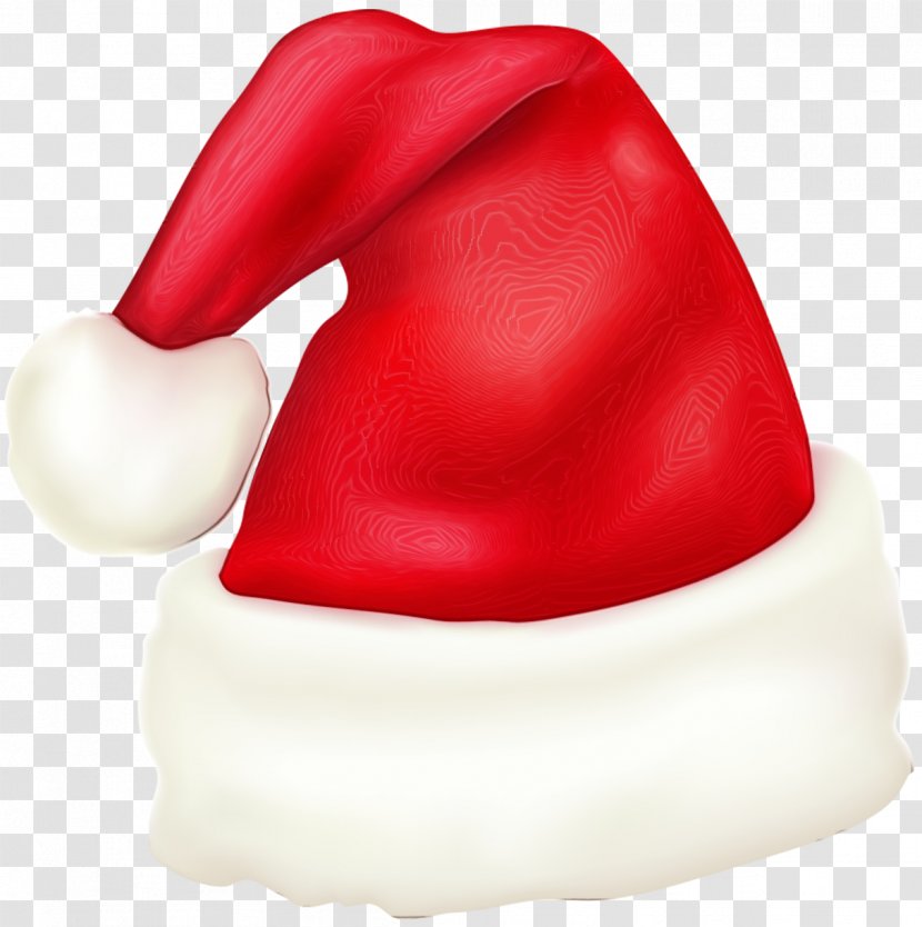 Santa Claus Hat - Suit - Red Transparent PNG