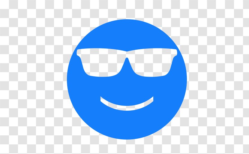 Smiley Sunglasses Emoticon Eyewear - Facial Expression Transparent PNG
