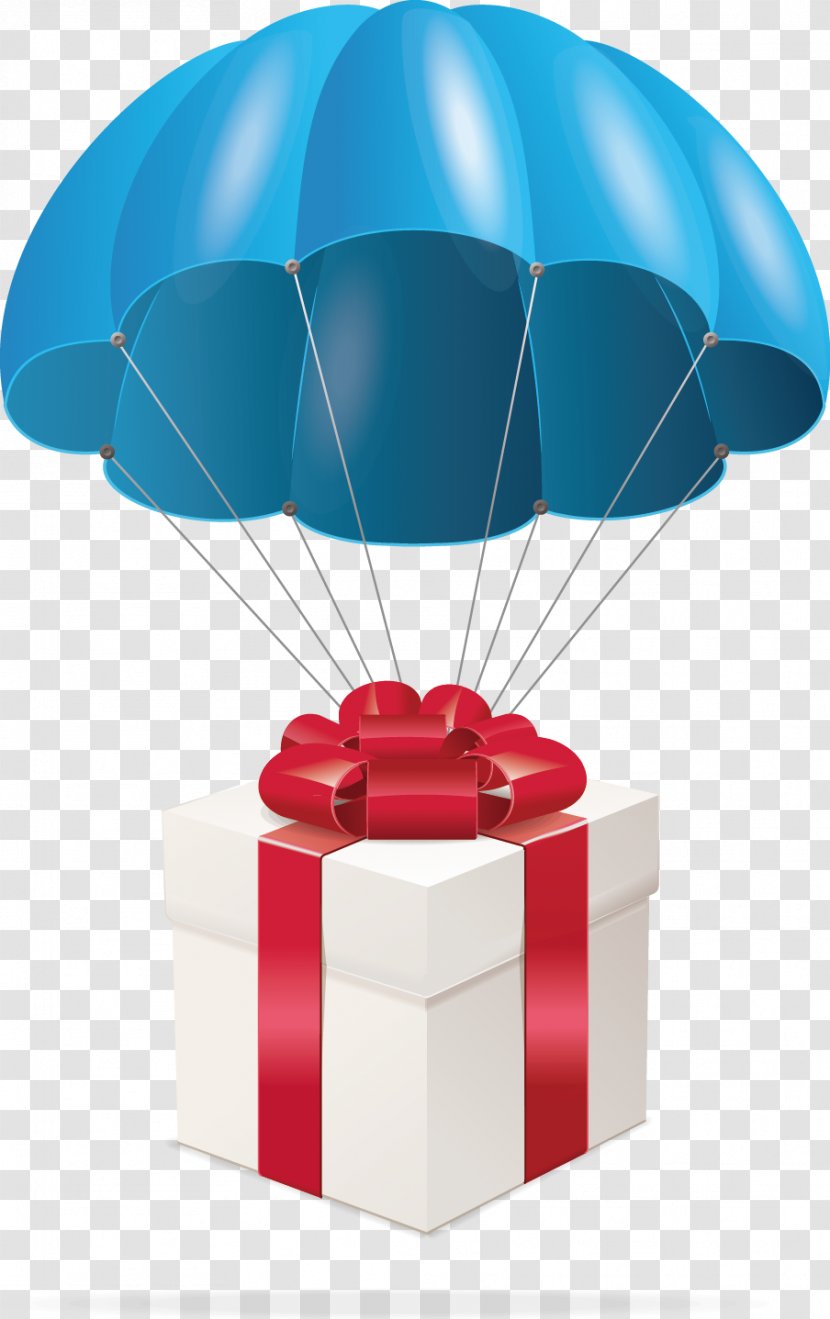 Parachute Gift Stock Illustration Photography Transparent PNG