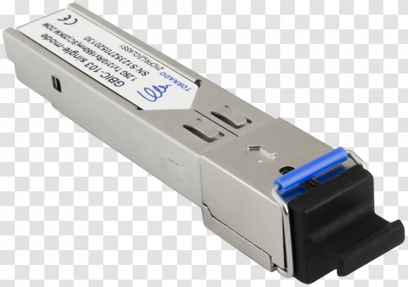 Gigabit Interface Converter Small Form-factor Pluggable Transceiver Single-mode Optical Fiber Signal - Hardware Accessory - Multimode Transparent PNG