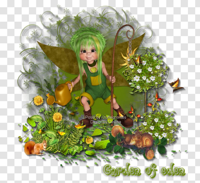Fairy Insect Tree - Fictional Character - Garden Of Eden Transparent PNG