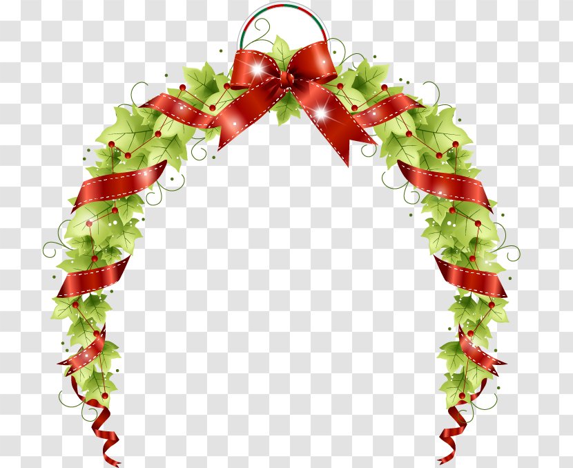 Santa Claus Vector Graphics Wreath Christmas Day Tree - Decoration - Circle S Transparent PNG