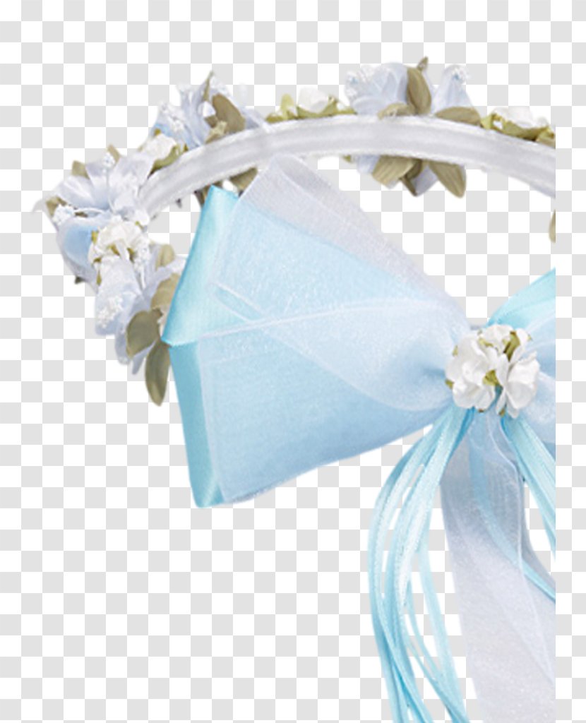 Cut Flowers Blue Clothing Accessories Flower Bouquet - Wreath Transparent PNG