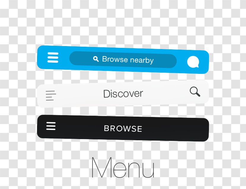 Hamburger Button Responsive Web Design Menu - Technology Transparent PNG