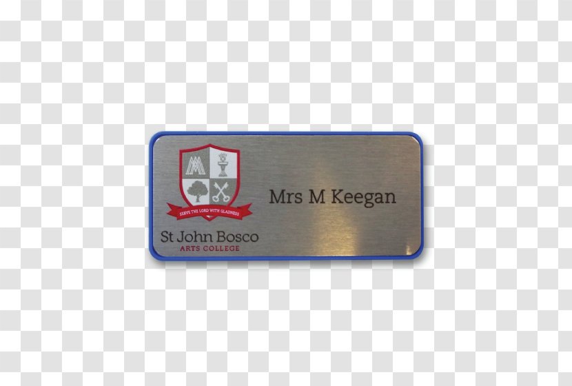 St John Bosco Arts College - Label - Almond Badge Frame Transparent PNG