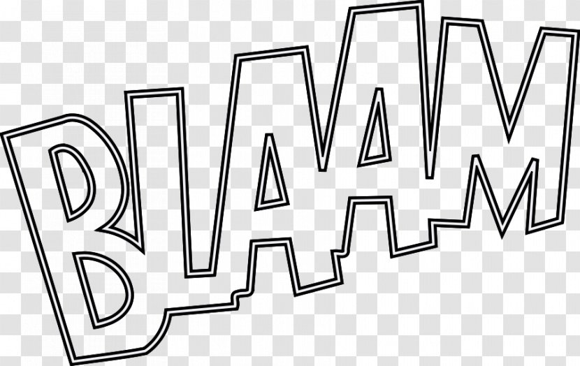Onomatopoeia Comics Clip Art - Outlined Star Transparent PNG