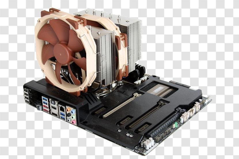 Noctua Motherboard Computer System Cooling Parts Overclocking Central Processing Unit - Io Card Transparent PNG