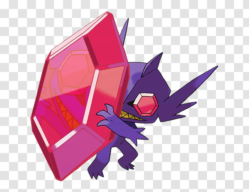 Pokémon Omega Ruby And Alpha Sapphire X Y Sableye - Fictional Character - Purple Transparent PNG