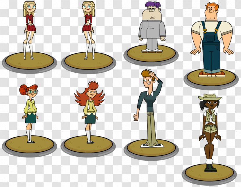 Total Drama Island Fresh TV Game Cartoon Disney Infinity - Floating Transparent PNG