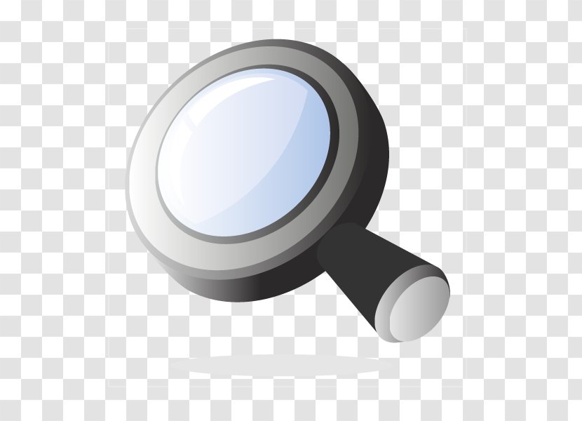 Magnifying Glass 3D Computer Graphics - Transparency And Translucency - Vector Transparent PNG