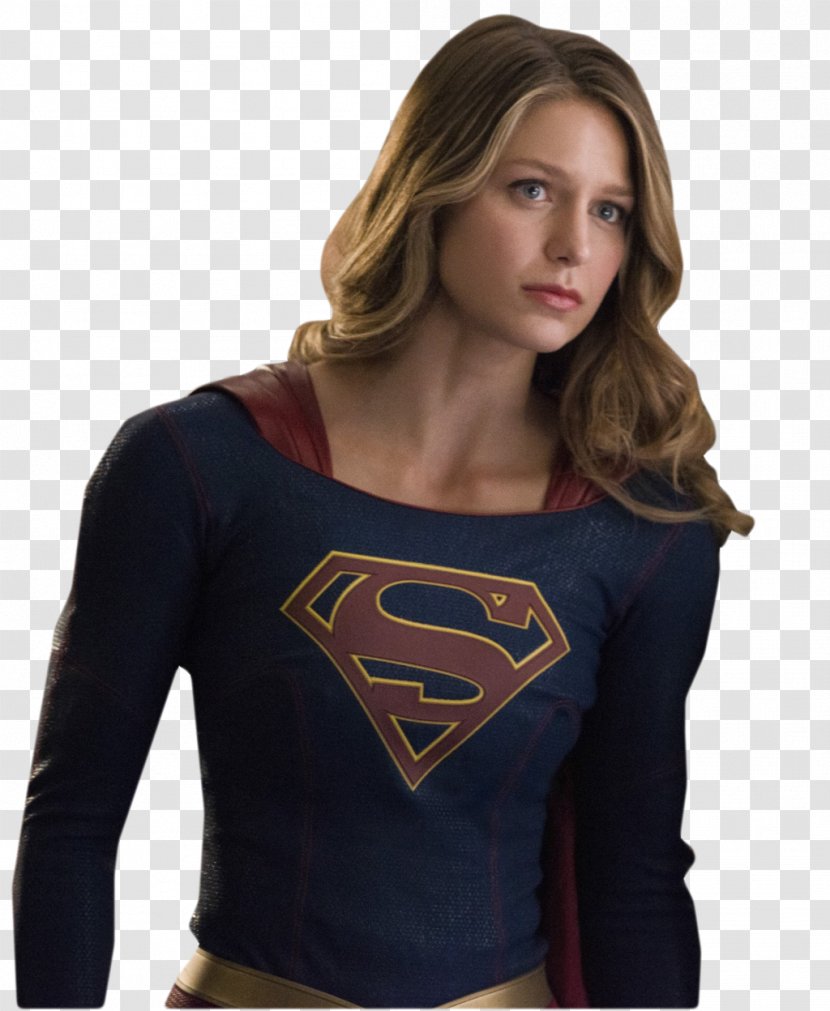 Melissa Benoist Supergirl Superman Cat Grant Television Show - Top Transparent PNG