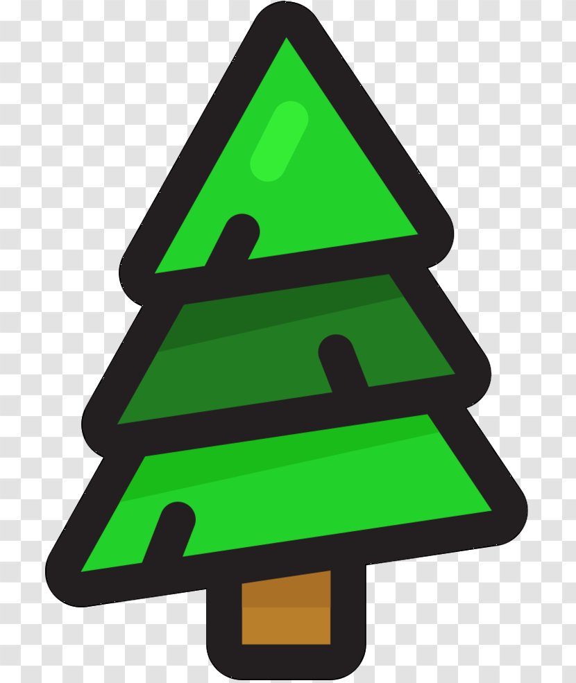 Vector Graphics Design User Interface Image - Christmas Tree Transparent PNG