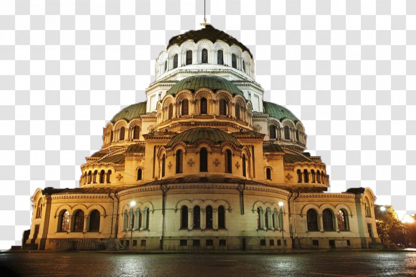 Alexander Nevsky Cathedral, Sofia Saint Sophia Harbin Landmark - Historic Site - Landmarks Transparent PNG