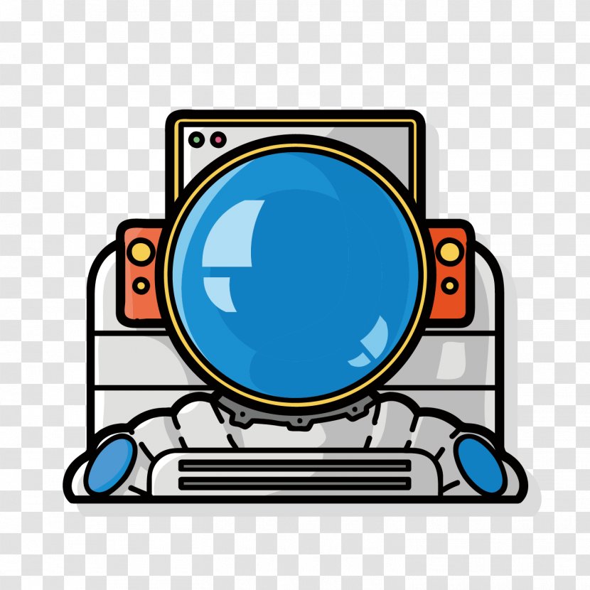 Computer Graphics Astronaut - Area - HandPainted Career Development Transparent PNG