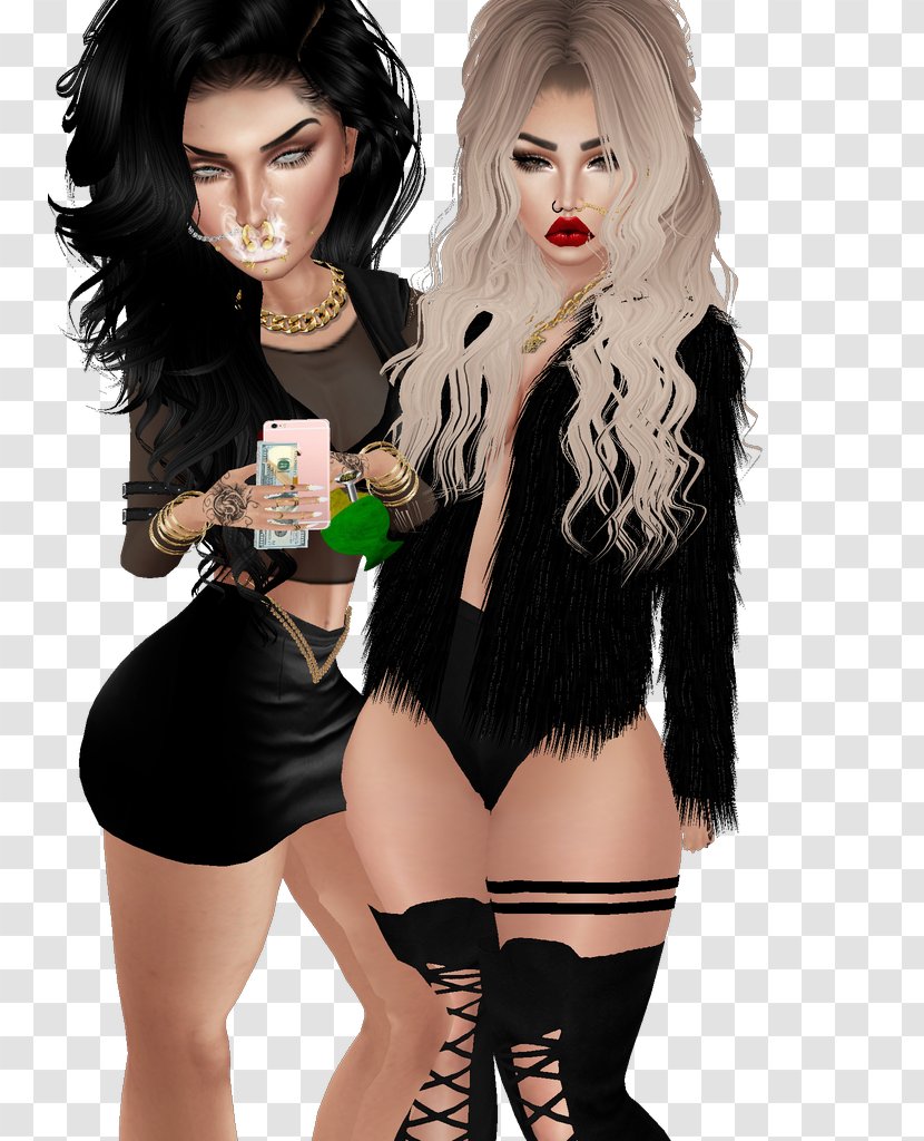 IMVU Avatar Online Chat Room Pinterest - Watercolor Transparent PNG