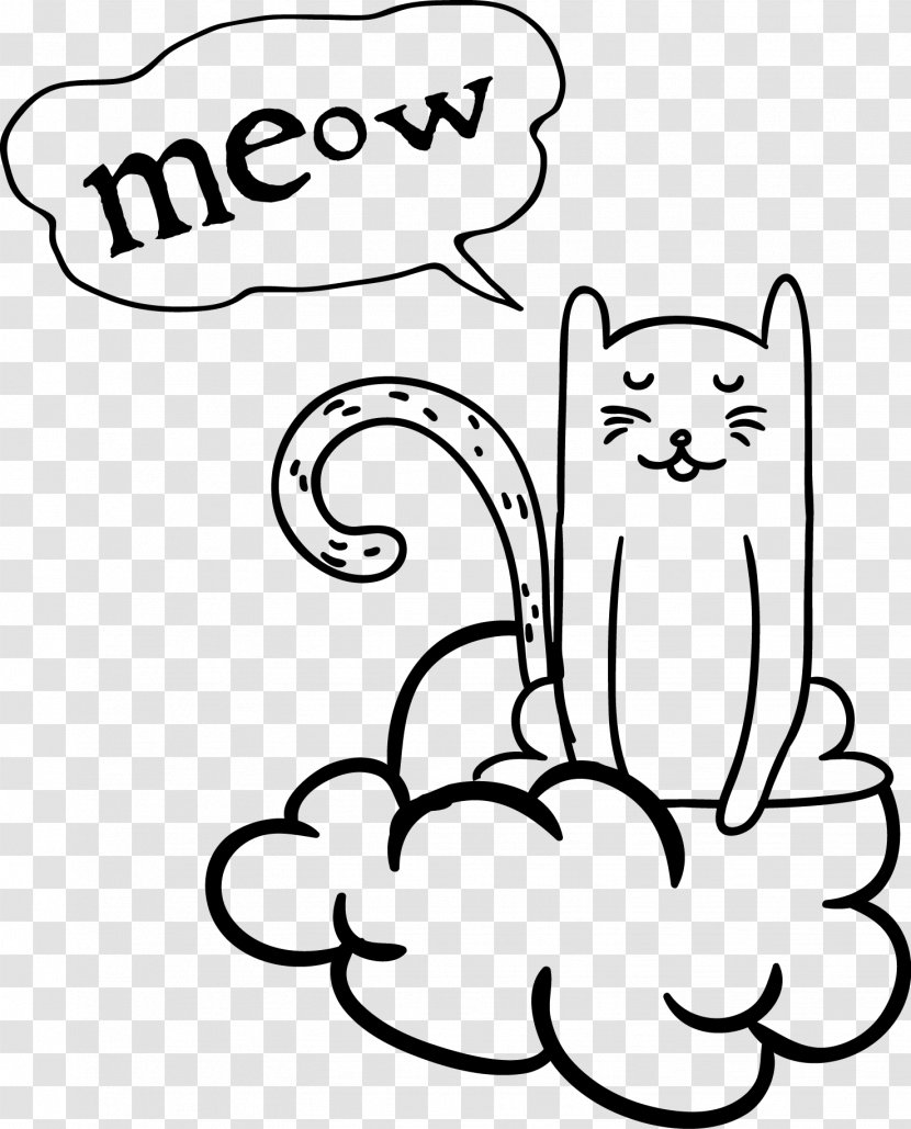 Whiskers Cat Clip Art Paw Illustration - Plant Transparent PNG