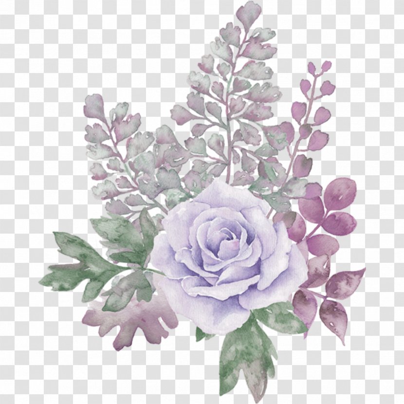 Clip Art Watercolor: Flowers Watercolor Painting - Lavender - Flower Transparent PNG