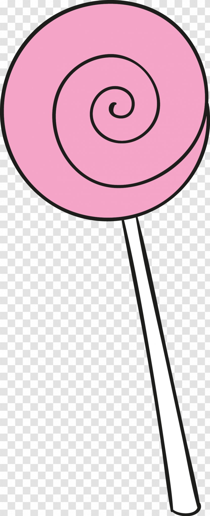 Lollipop Cartoon Pink Clip Art Transparent PNG