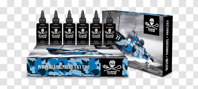 Tattoo Ink Sea Shepherd Conservation Society Machine - Artist Transparent PNG