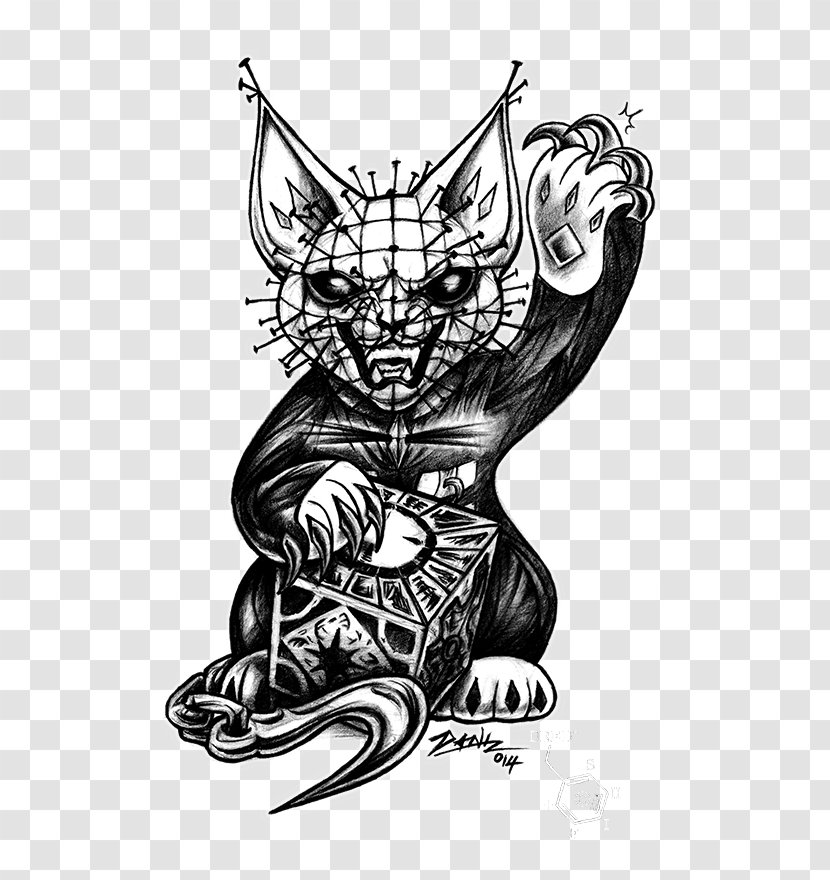 Comics Artist Demon Cat Visual Arts Sketch Transparent PNG