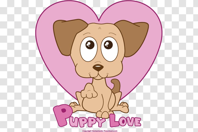 Puppy Love Dog Clip Art - Silhouette Transparent PNG