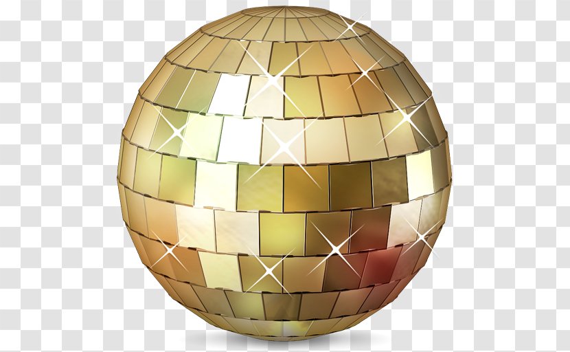 Disco Ball Animated Film Giphy - Gold Transparent PNG
