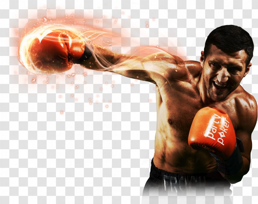 Boxing Glove Punch Combat Sport Strike - Flower Transparent PNG