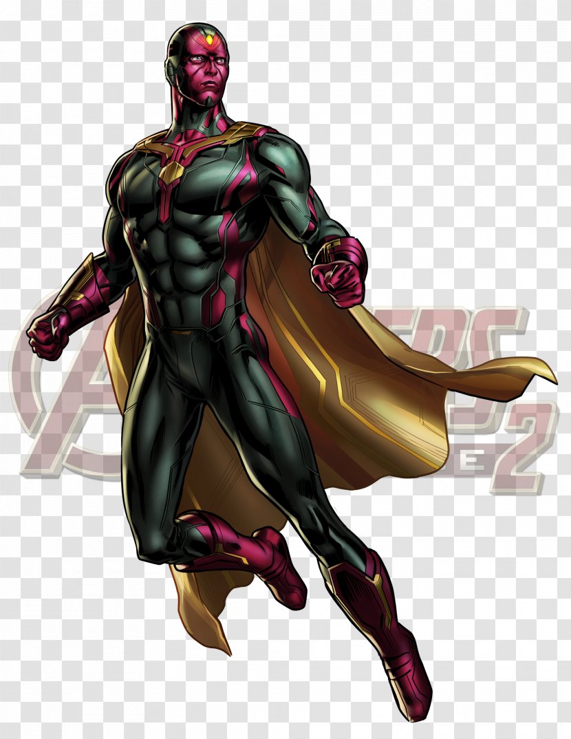 Marvel: Avengers Alliance Vision Falcon Spider-Man Ultron - Supervillain Transparent PNG