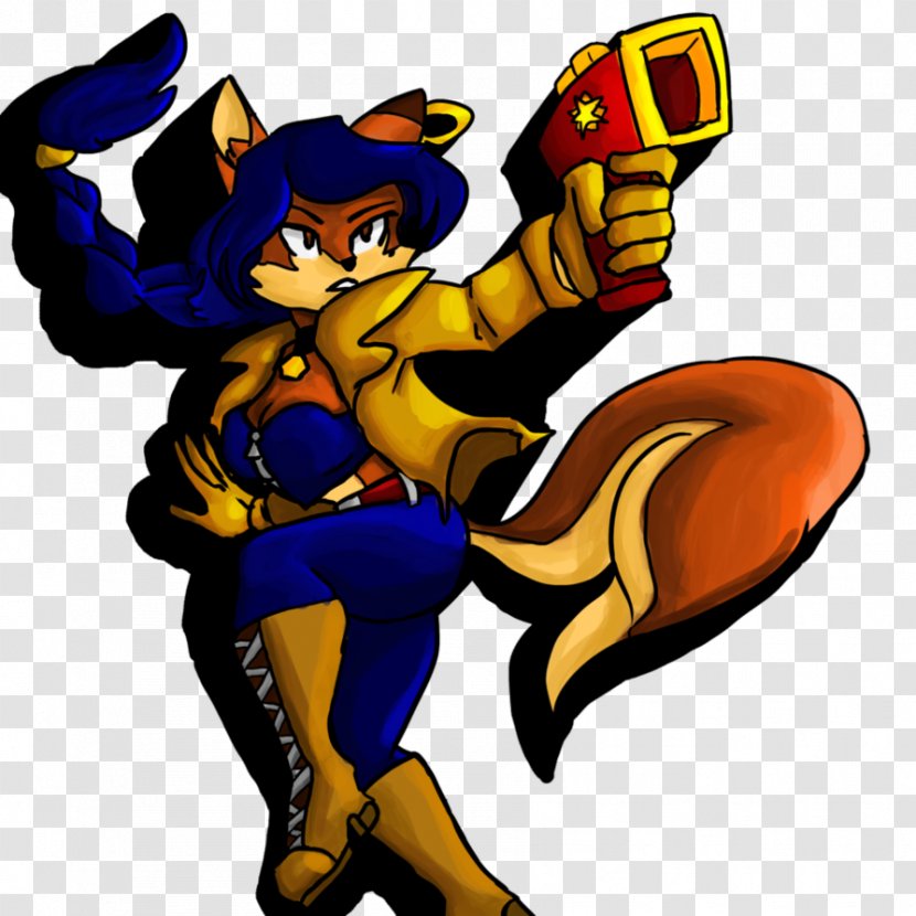 Sly Cooper And The Thievius Raccoonus Cooper: Thieves In Time Inspector Carmelita Fox DeviantArt Drawing - Fictional Character Transparent PNG