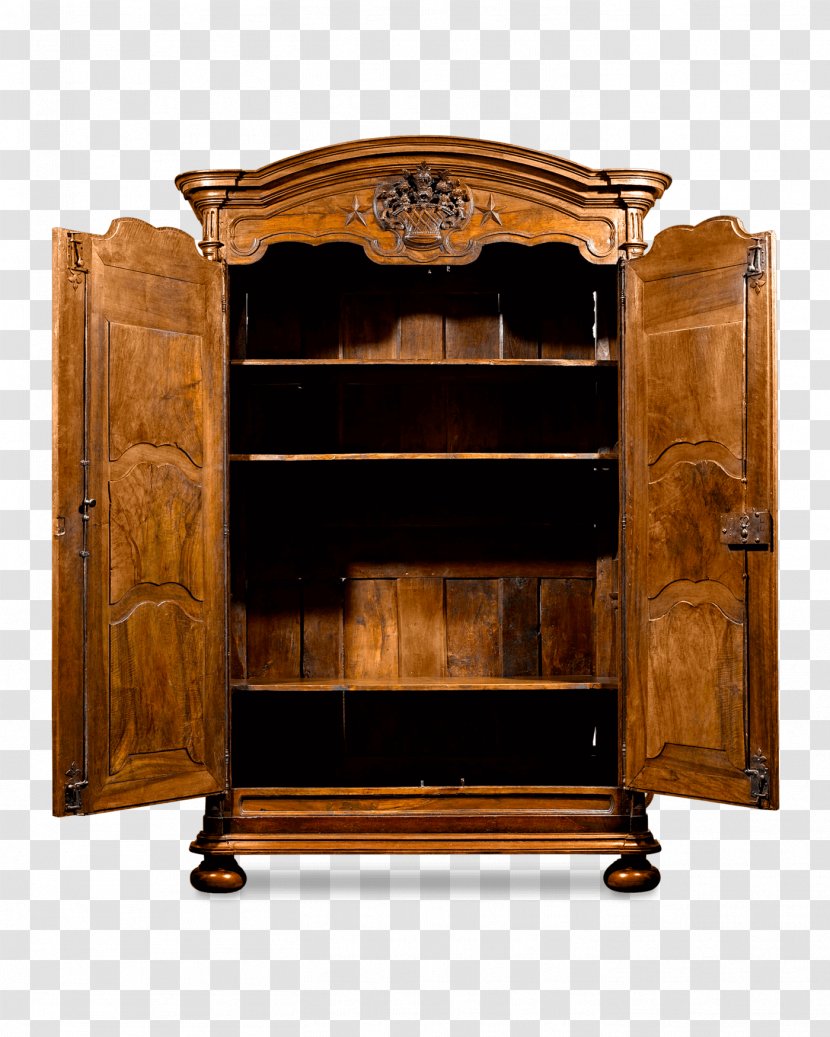 Chiffonier Armoires & Wardrobes Furniture Walnut Bedroom - Wardrobe - Exquisite Carving. Transparent PNG