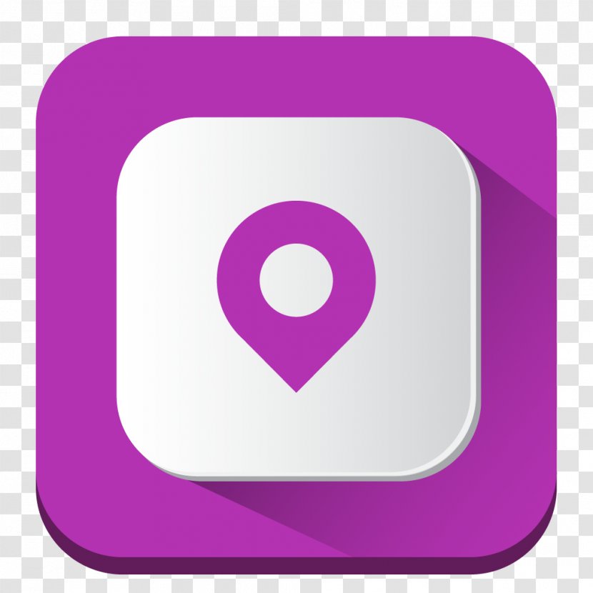 Pointer Download - Purple - Map Marker Transparent PNG