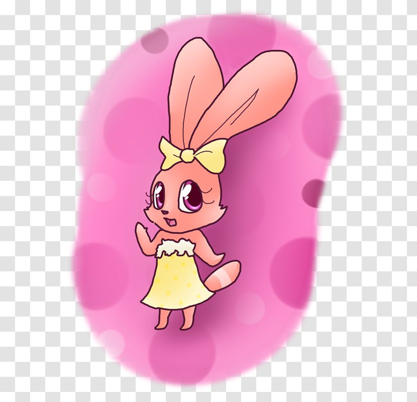 Easter Bunny Product Cartoon Pink M - Chowder Transparent PNG