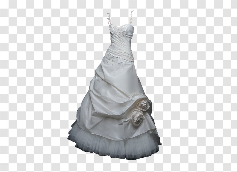 Wedding Dress Gown Shoulder Cocktail - Bride Transparent PNG