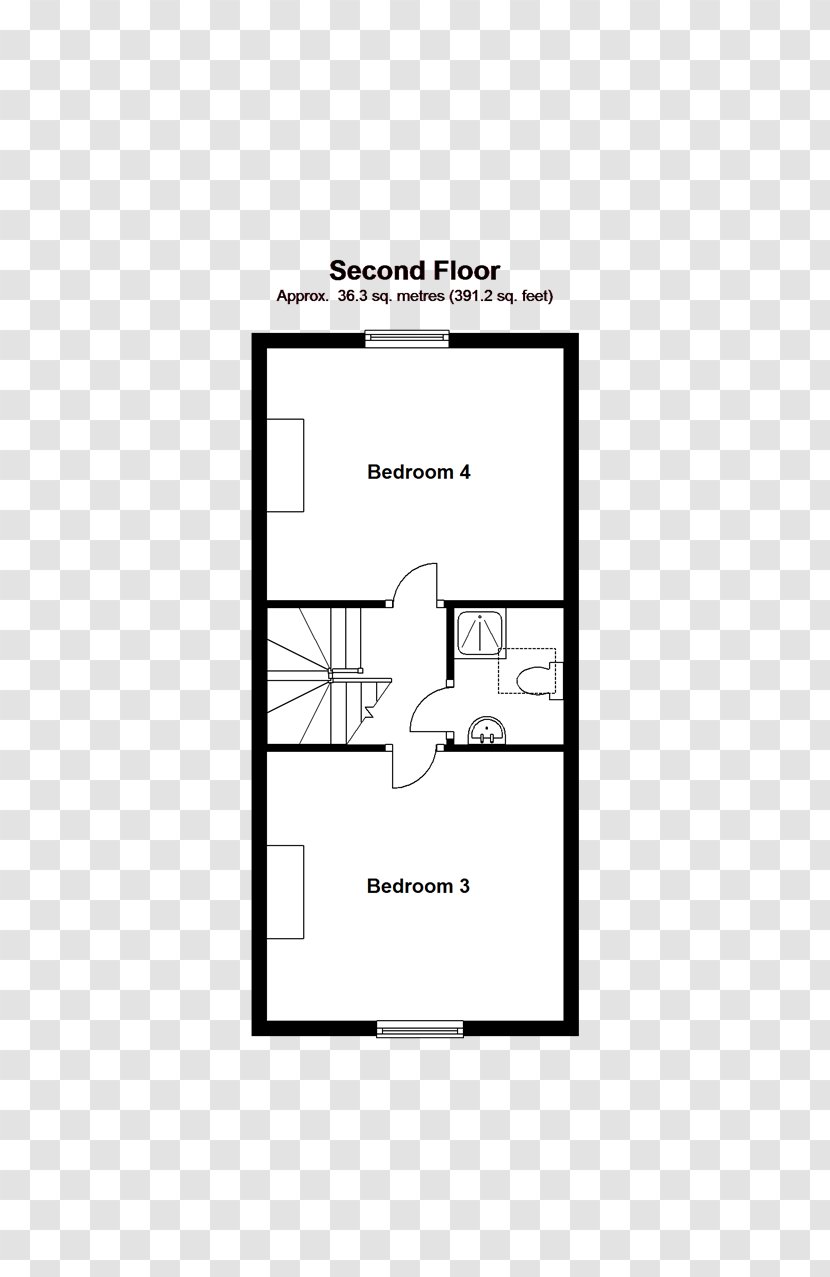 Terraced House Apartment Semi-detached Single-family Detached Home - Real Estate - Cad Floor Plan Transparent PNG